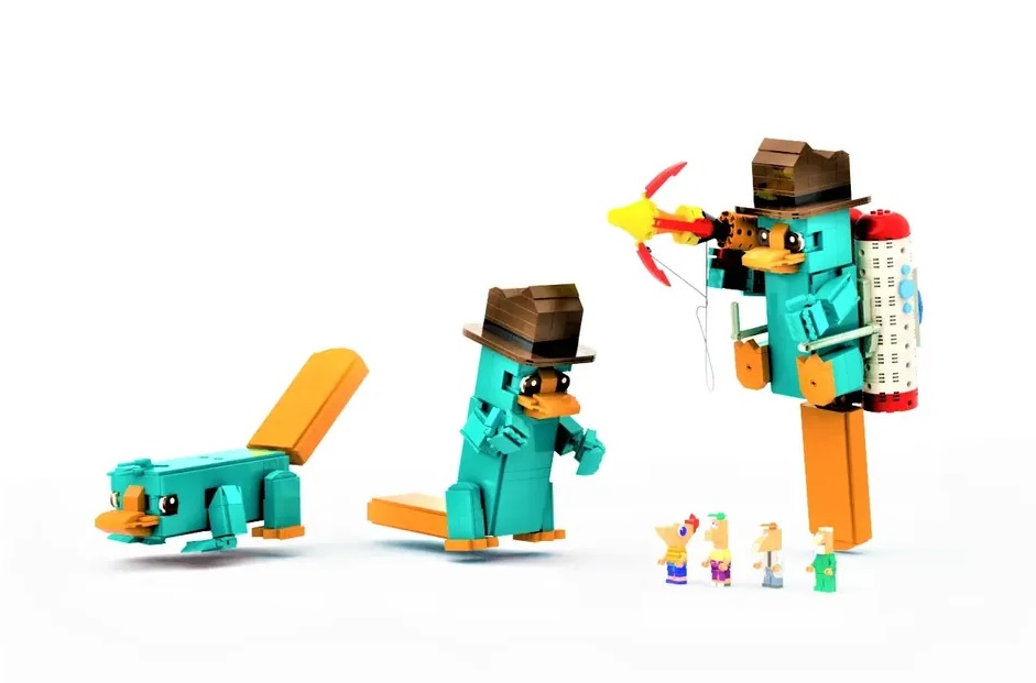 LEGO Ideas Disney’s Phineas and Ferb: Perry the Platypus/Agent P Raggiunge 10.000 Sostenitori