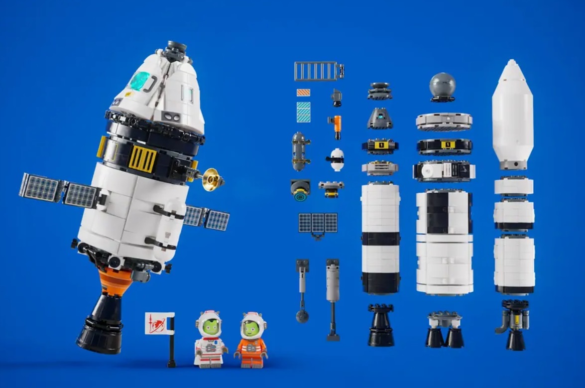 LEGO Ideas Kerbal Space Program – Modular Ship System Raggiunge 10.000 Sostenitori