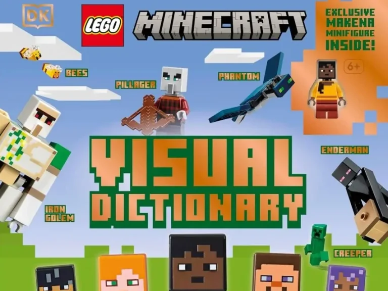 Svelata la copertina del primo LEGO Minecraft Visual Dictionary 2025: inclusa una minifigure esclusiva!