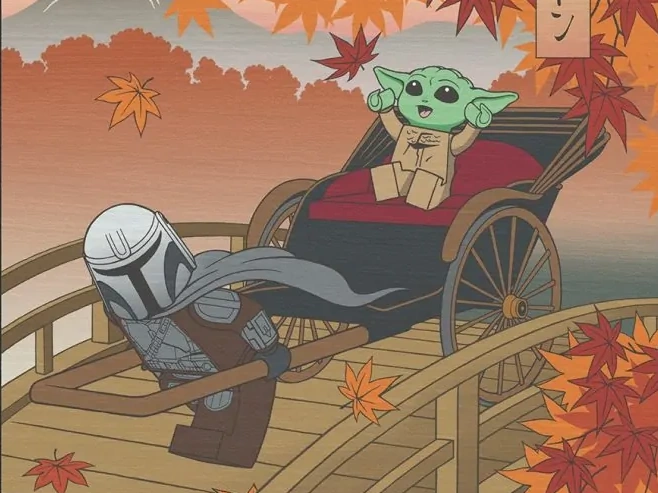 Disponibili i poster LEGO Star Wars Celebration Japan in stile Ukiyo-e!