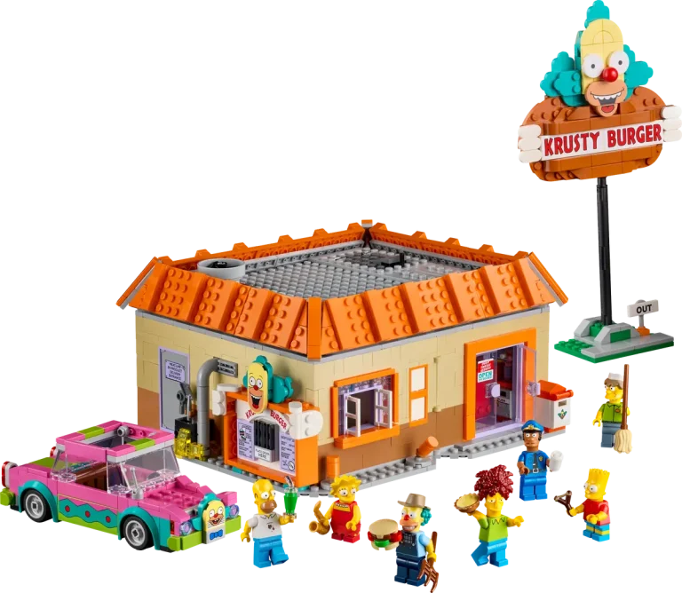 LEGO Icons 10352 The Simpsons: Krusty Burger – Rivelato ufficialmente il nuovo set