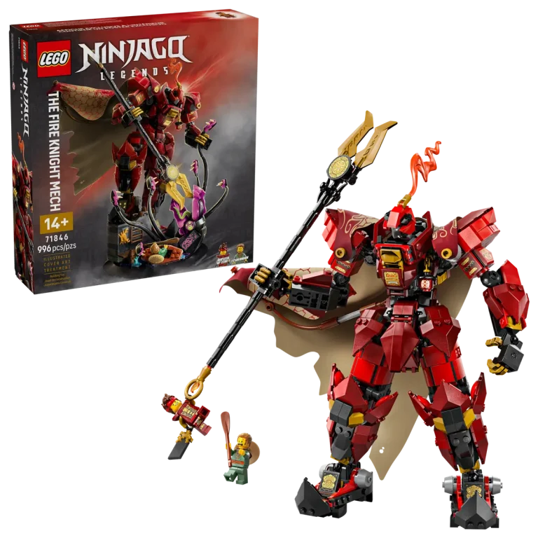 Tre nuovi set LEGO NINJAGO da esposizione in arrivo nell’estate 2025