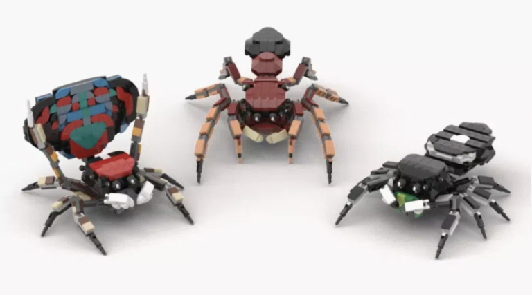 LEGO Ideas: Jumping Spiders raggiunge 10.000 Sostenitori