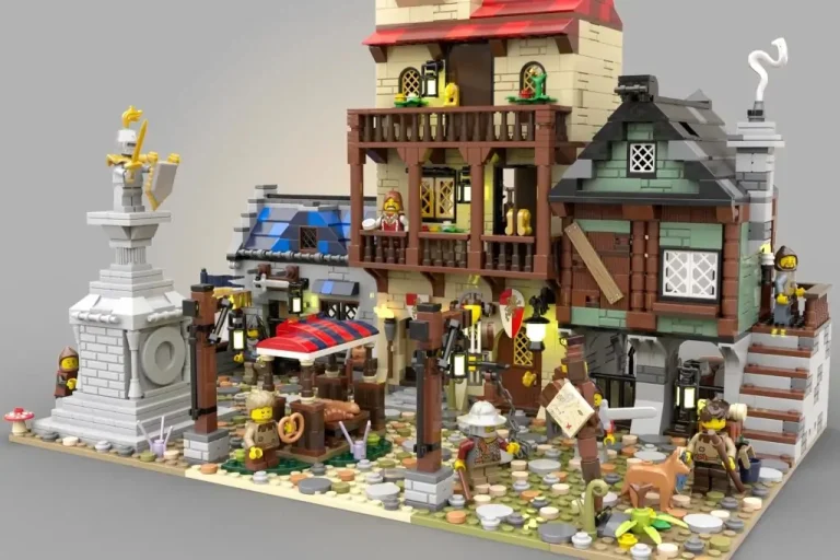 LEGO Ideas: Modular Medieval Village raggiunge 10.000 sostenitori