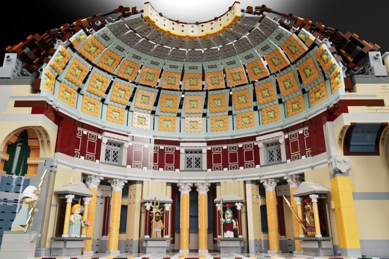 LEGO Ideas: Pantheon 124 AD raggiunge 10.000 sostenitori